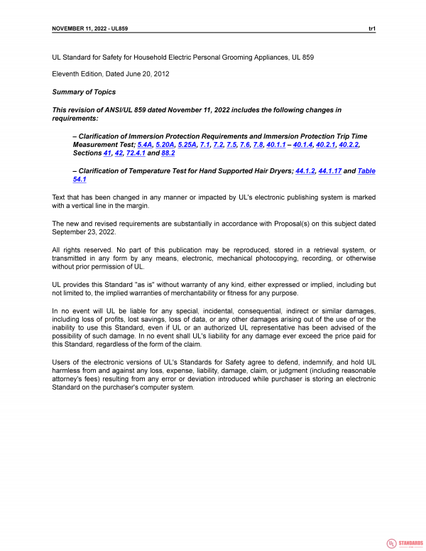 UL 859 PDF UL 859 PDF